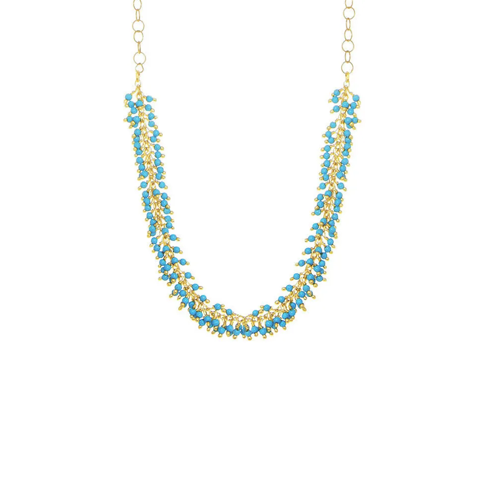 Short Fringe Necklace