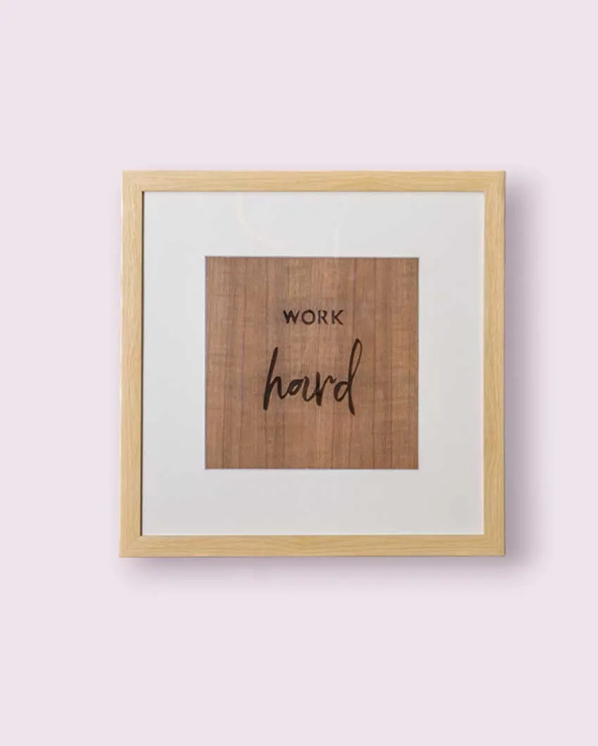 Simple Wall Frame With Engraving