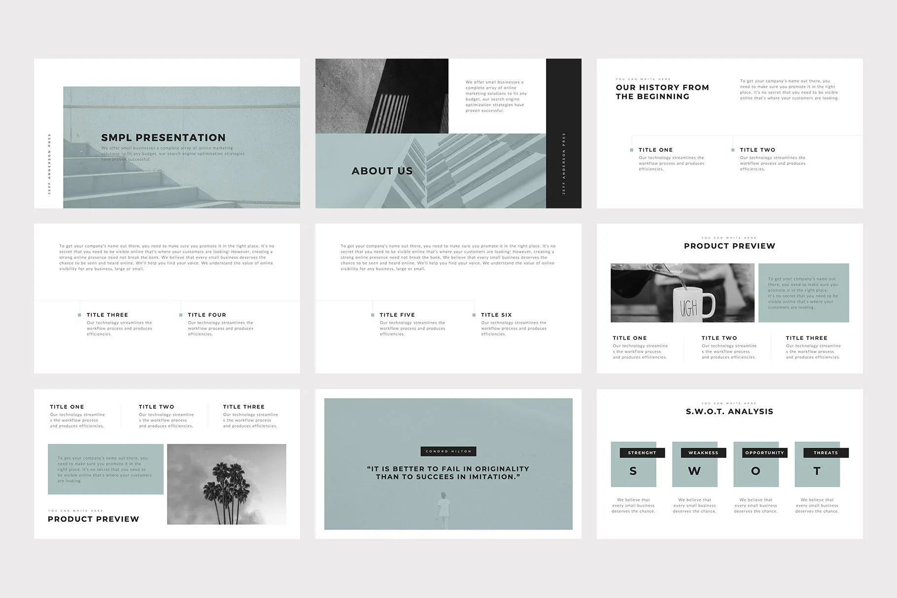 SMPL Google Slides