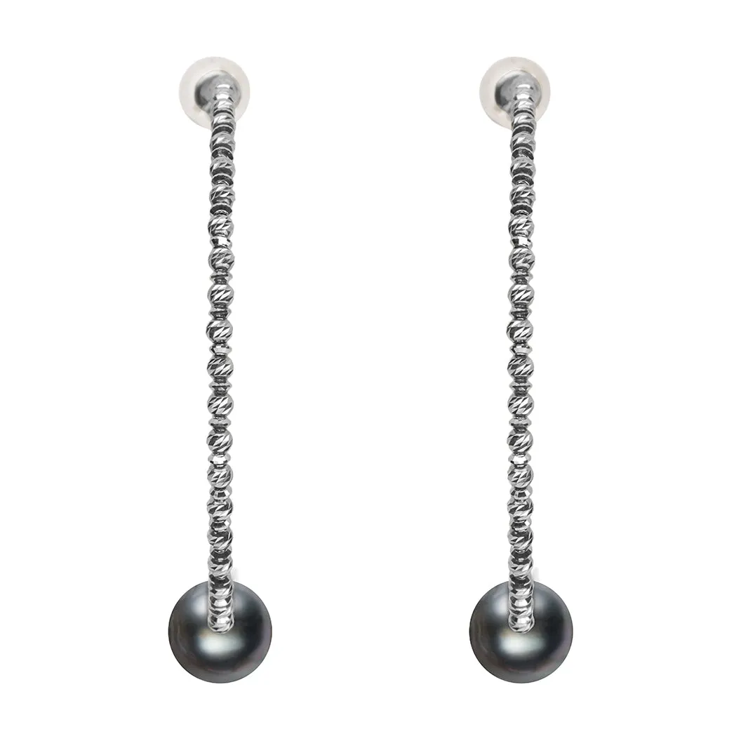 Sparkle Bangle Hoop Earrings