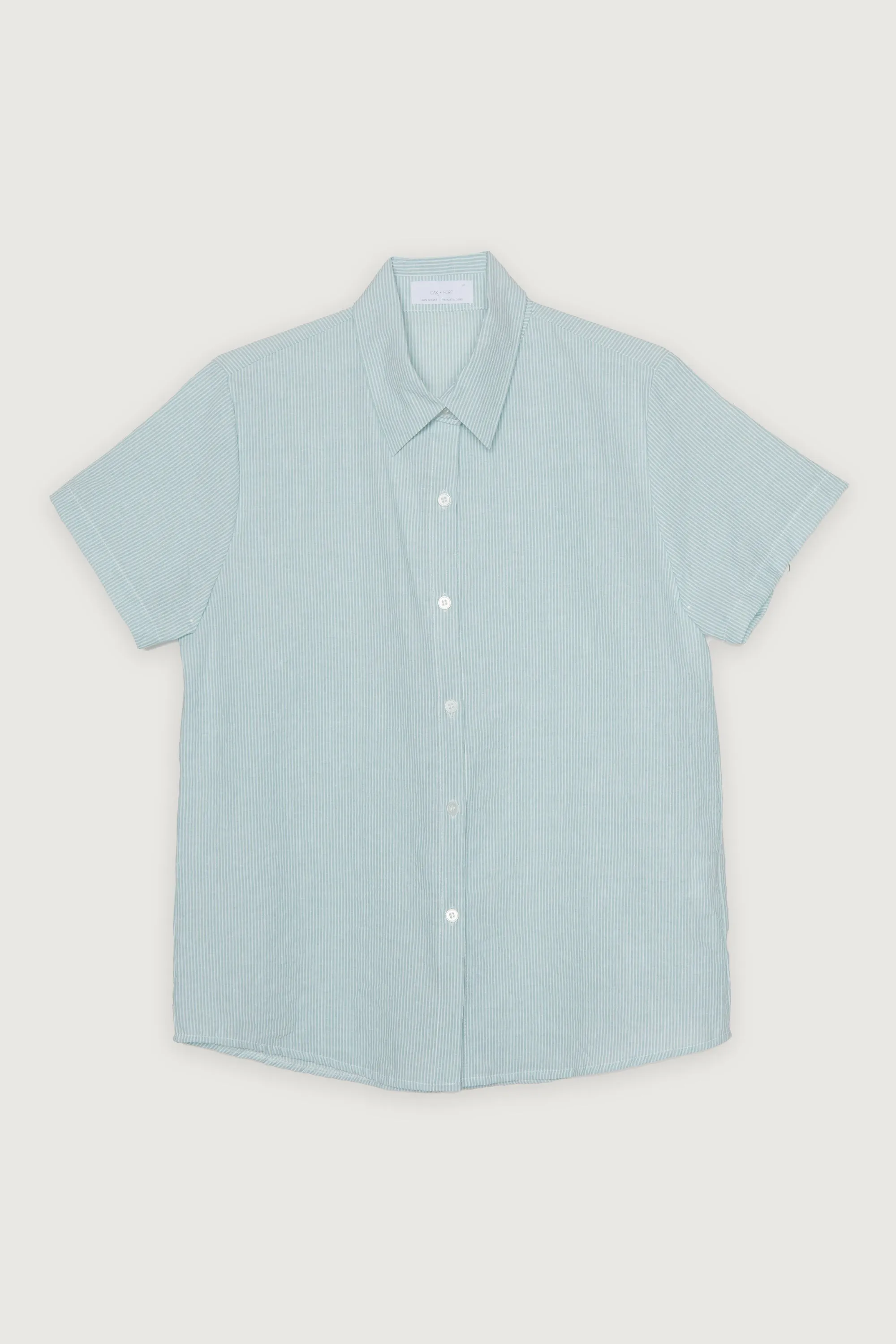 STRIPED SHORT SLEEVE SHIRT