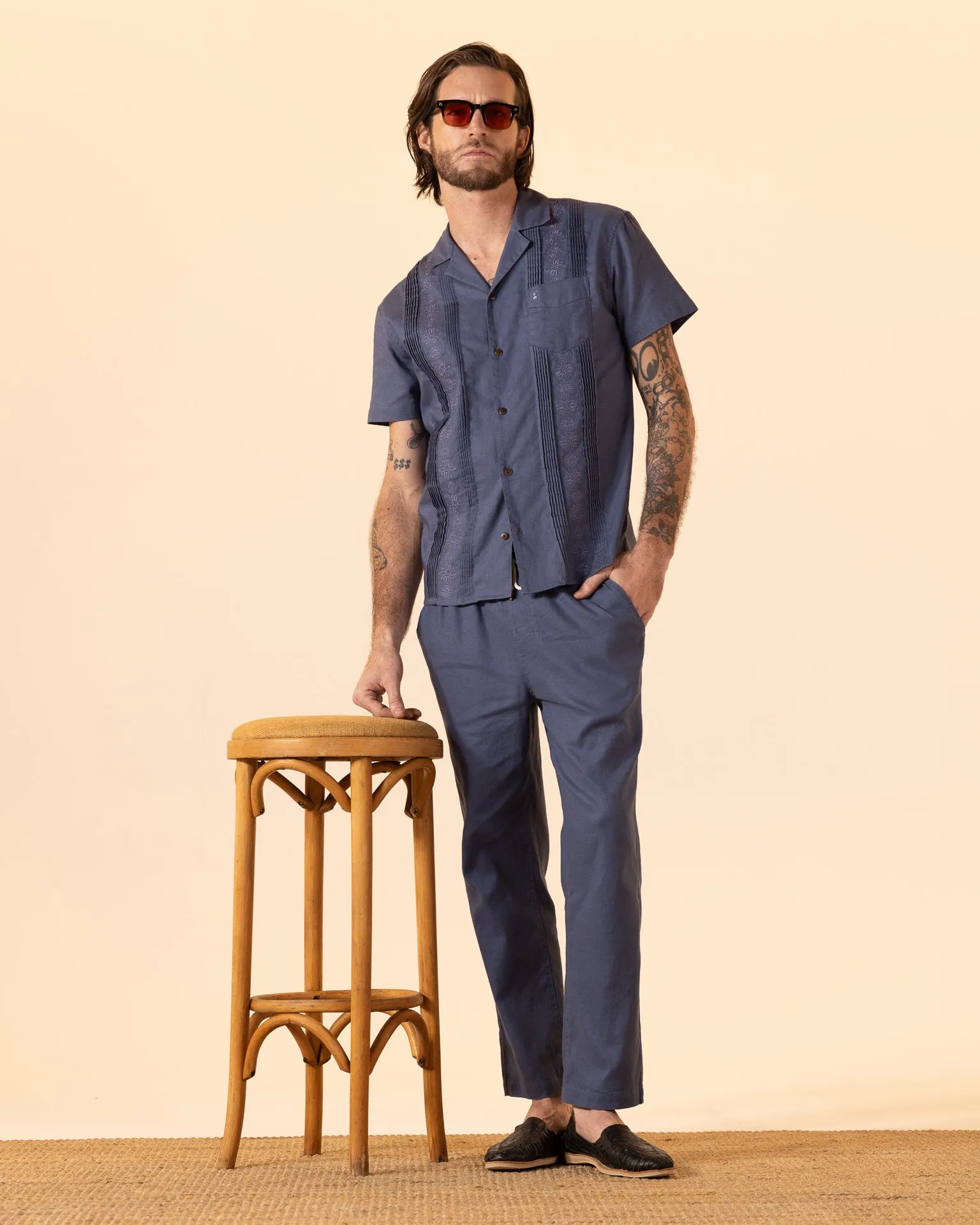 The Brisa Linen Pant - Moontide
