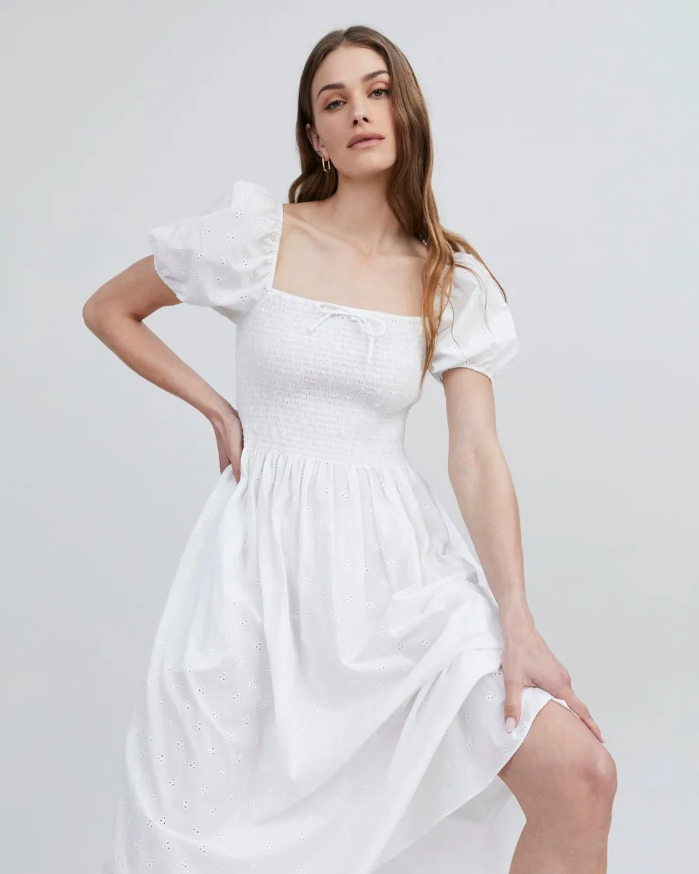 The Eyelet Corrina Dress