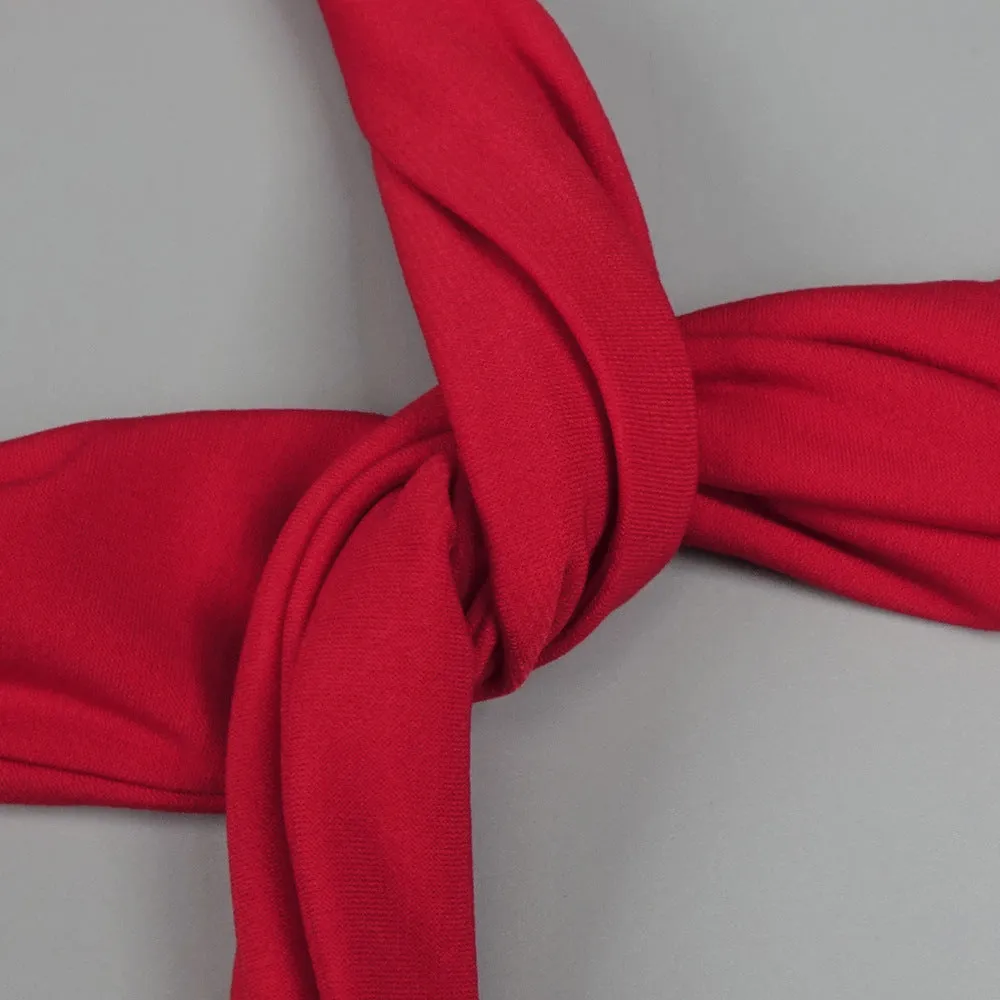 The Hottest Ruched Midi Dress