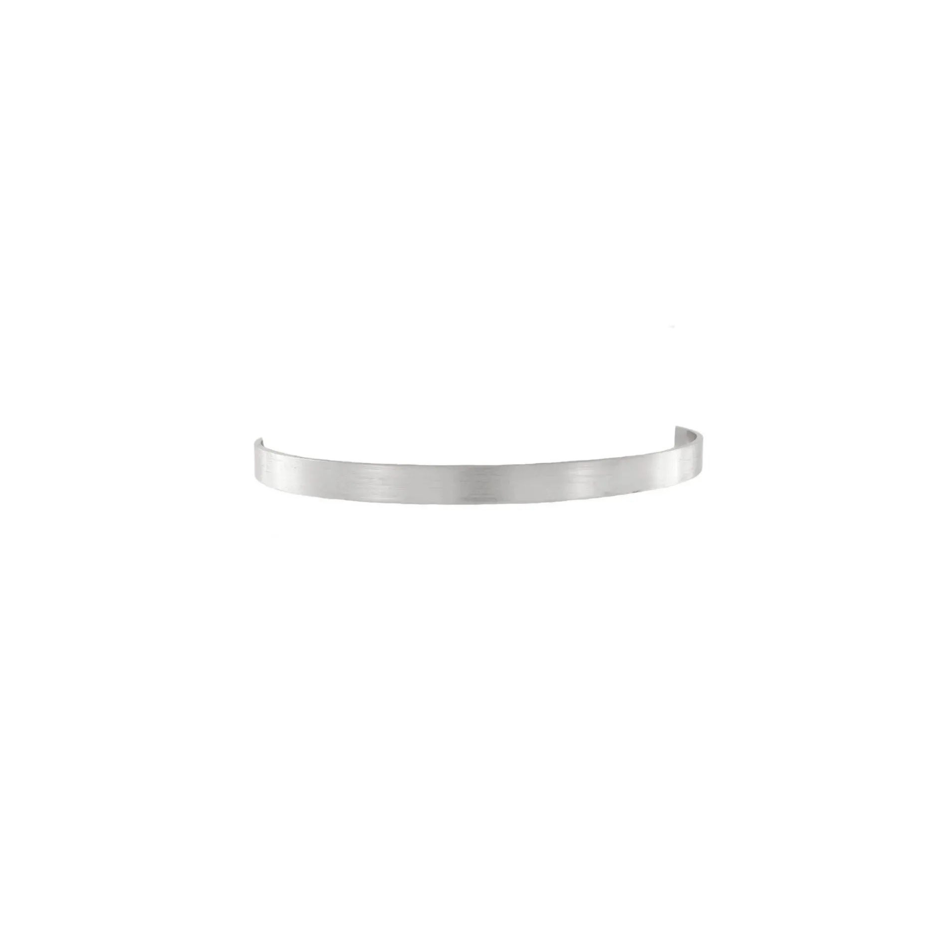 Theia Simple Cuff Bracelet Silver Plating