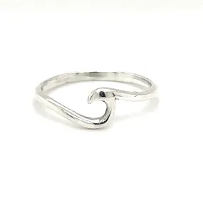 Thin Wire Wave Ring