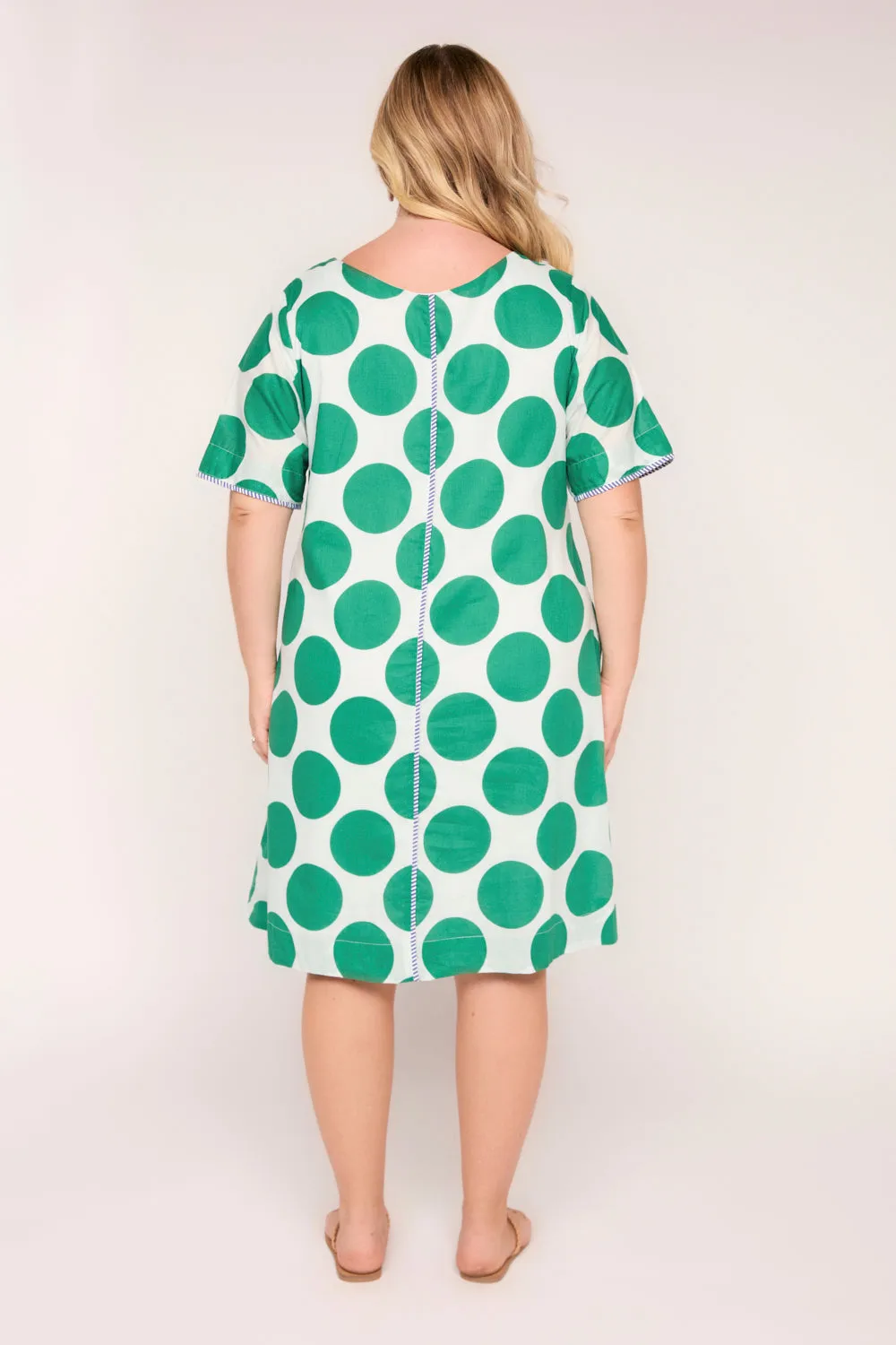 Tilly 2-Way Tunic Dress in Polka Fest