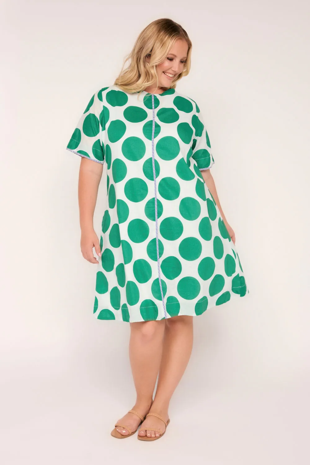Tilly 2-Way Tunic Dress in Polka Fest