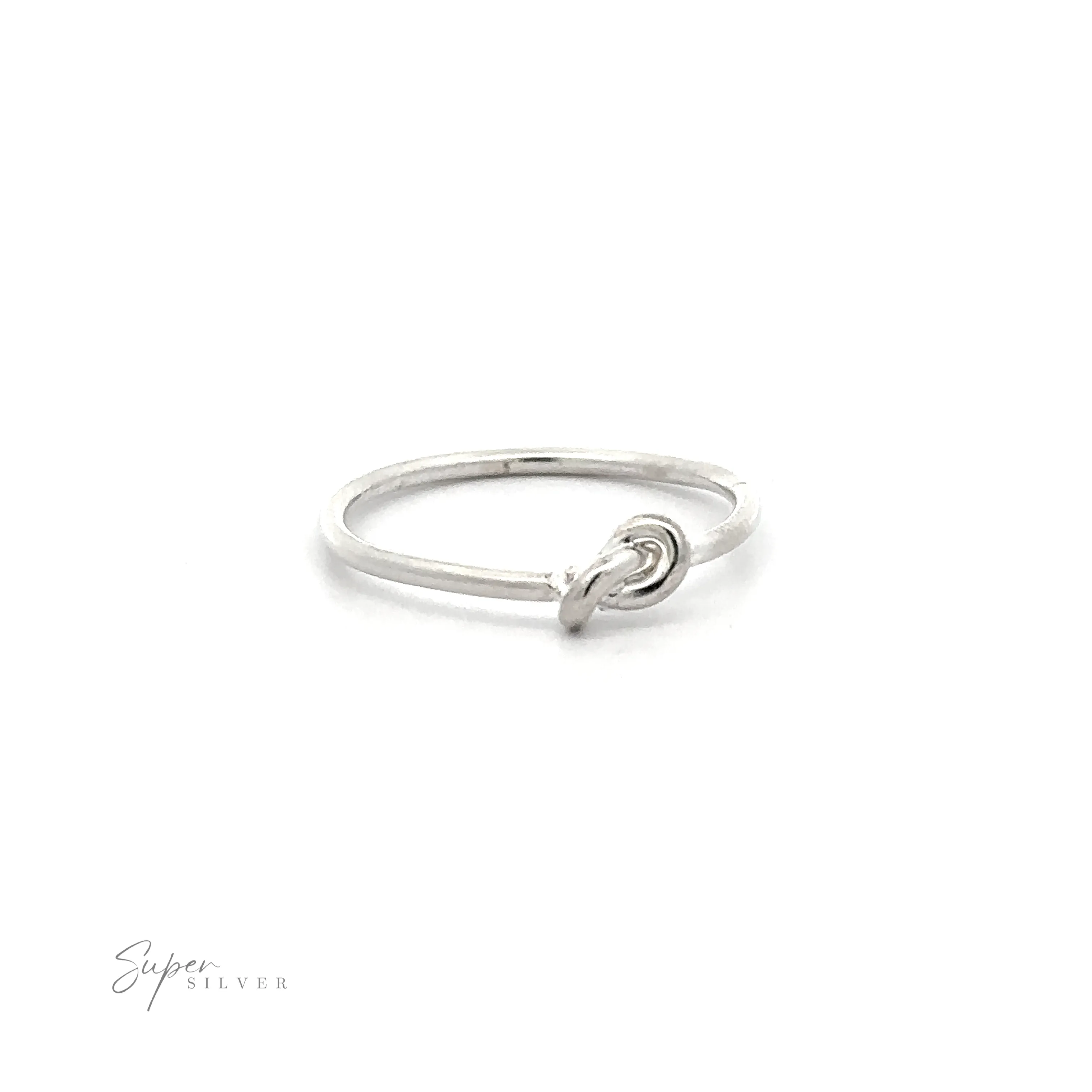 Tiny "Love" Knot Ring