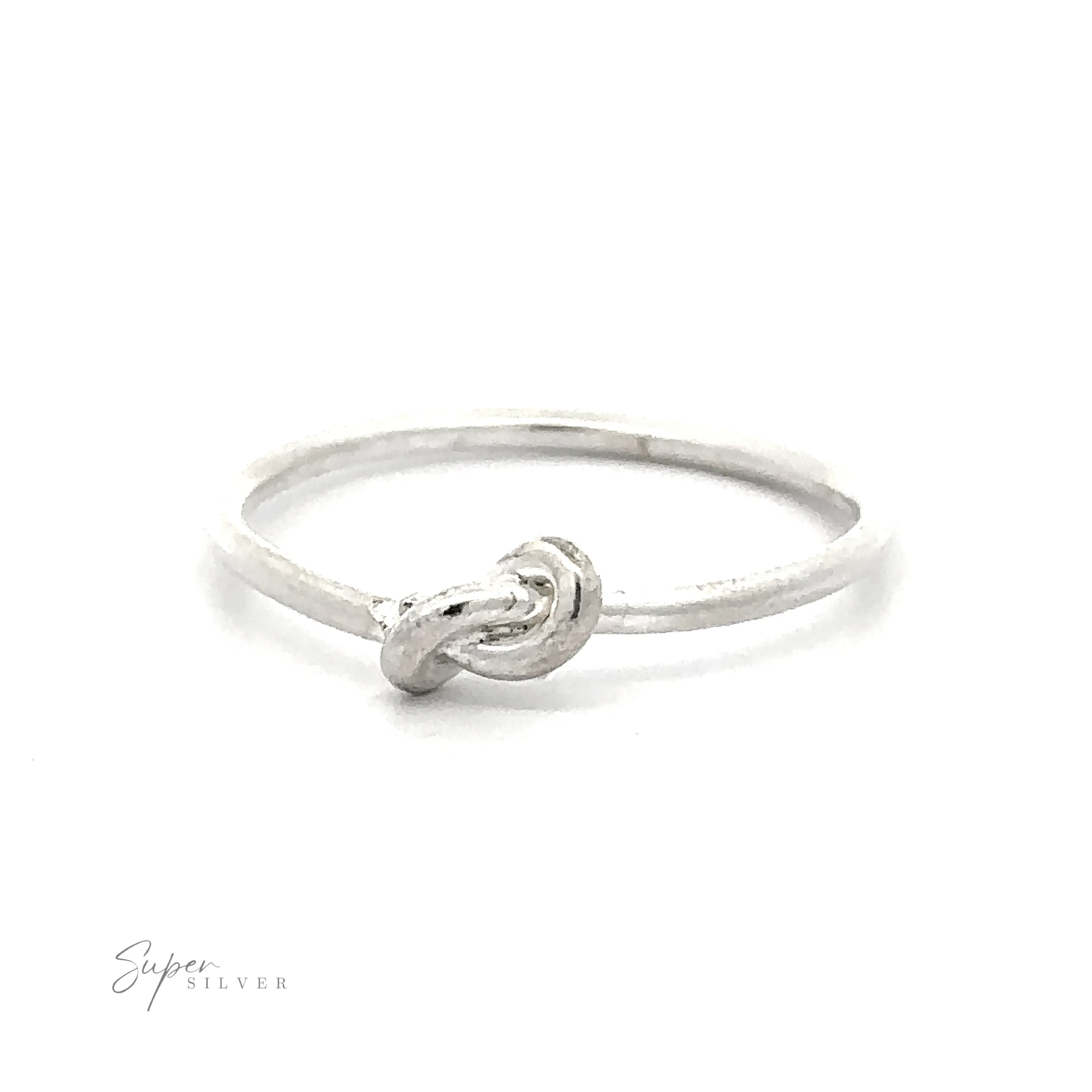 Tiny "Love" Knot Ring