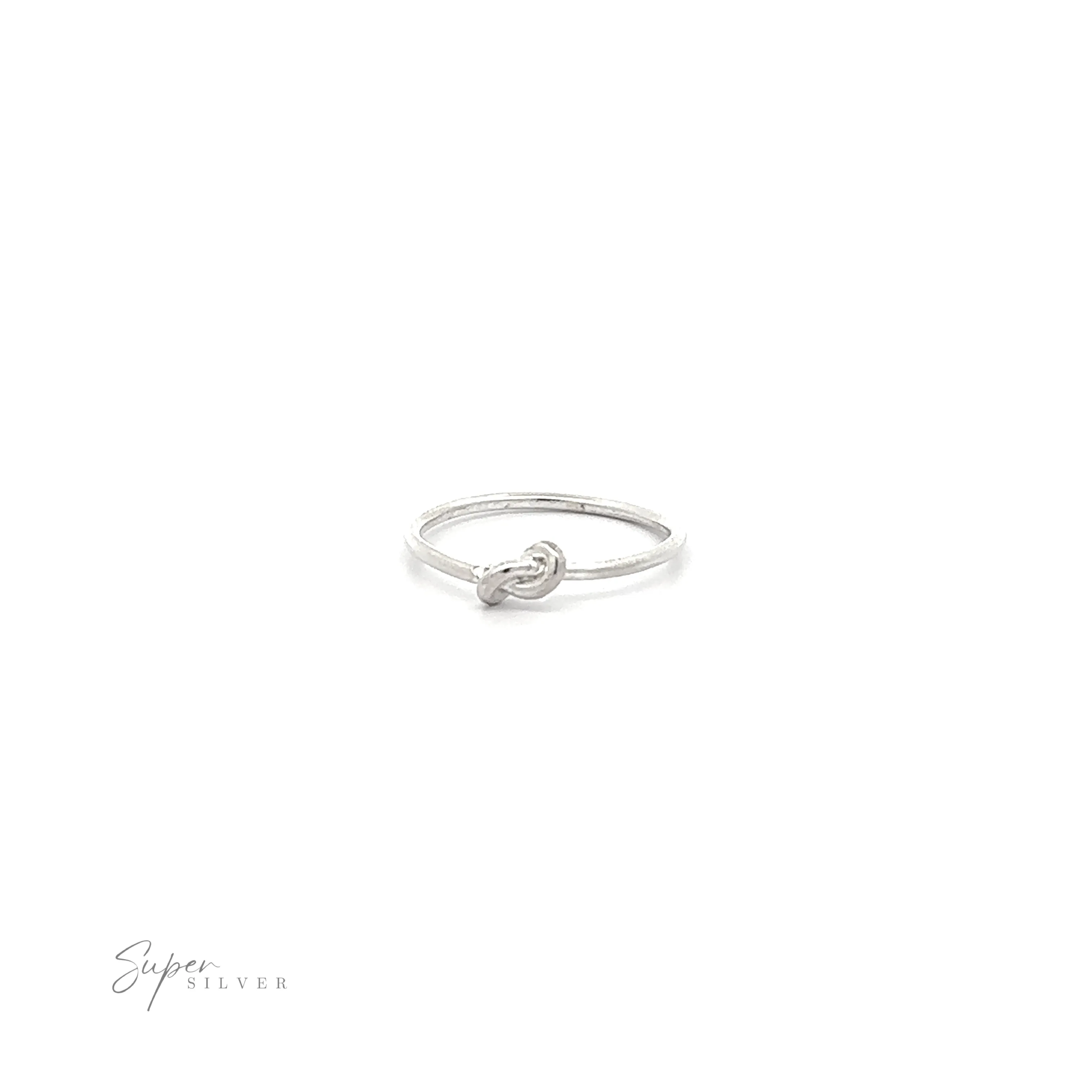 Tiny "Love" Knot Ring