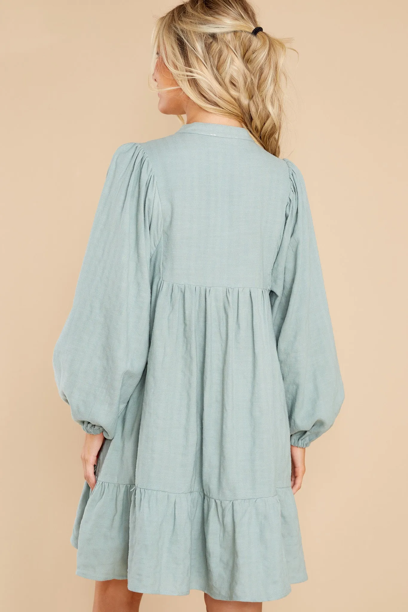 Totally Satisfied Sage Dress