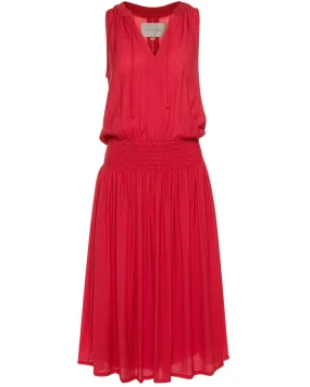 Vermillion Sleeveless Francine Dress