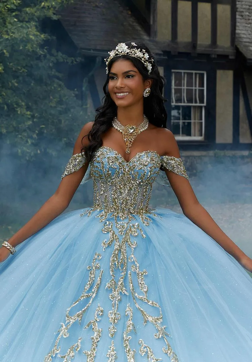 Vizcaya by Morilee Quince Beaded Quince Dress 89458