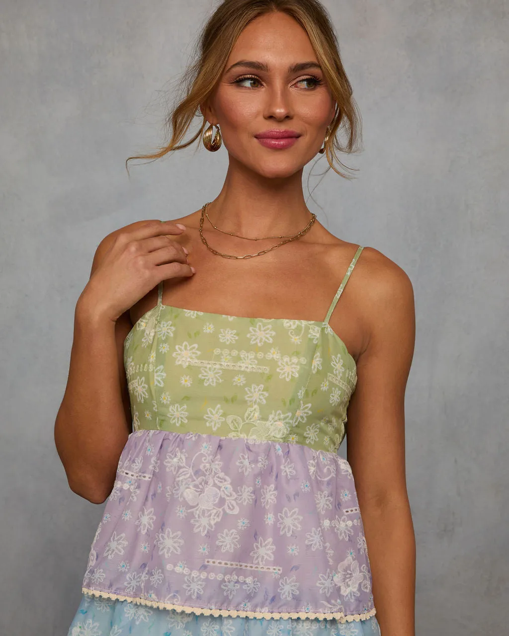 Willow Waltz Tiered Maxi Dress