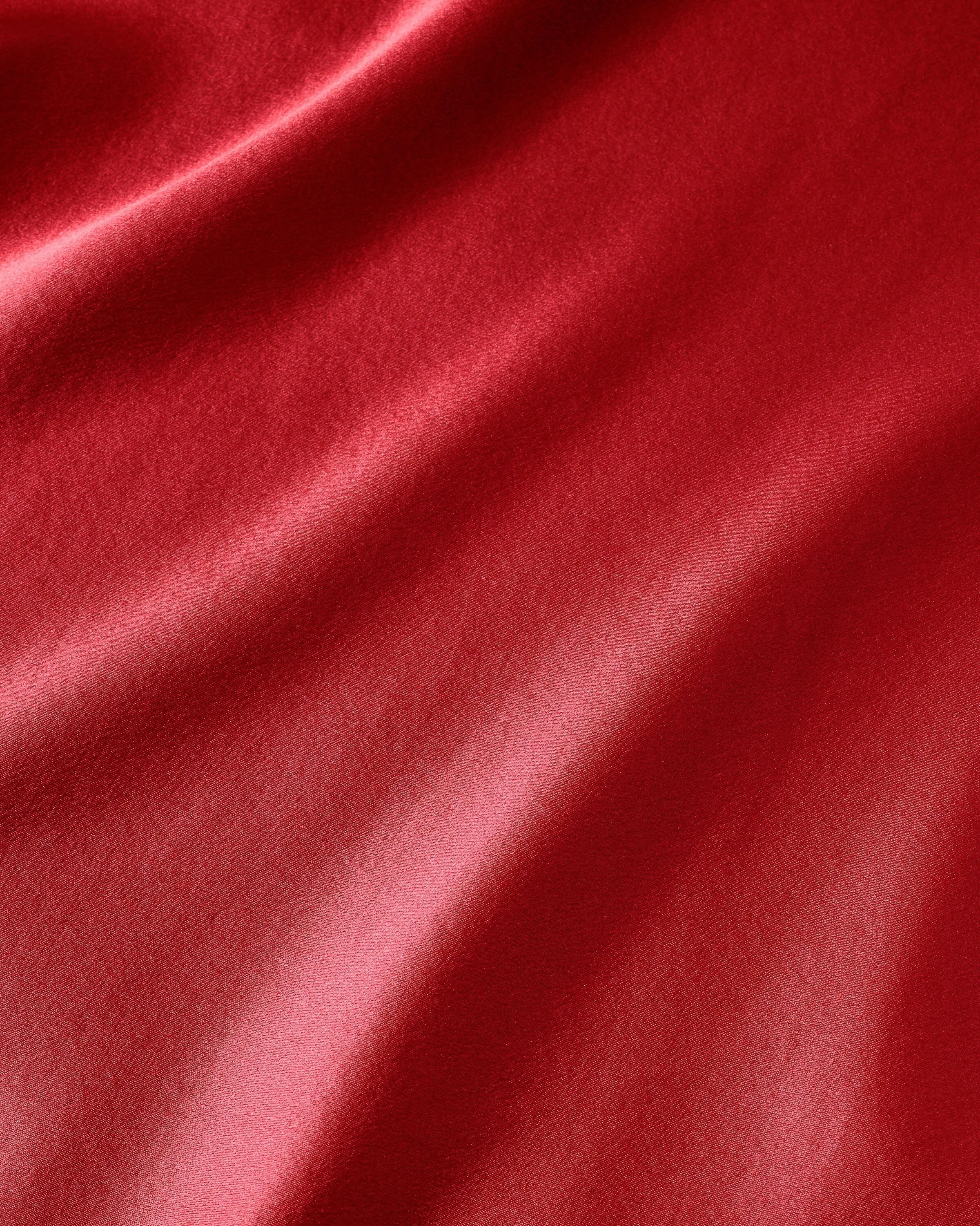 Women's Silk Long Slip | Bordeaux