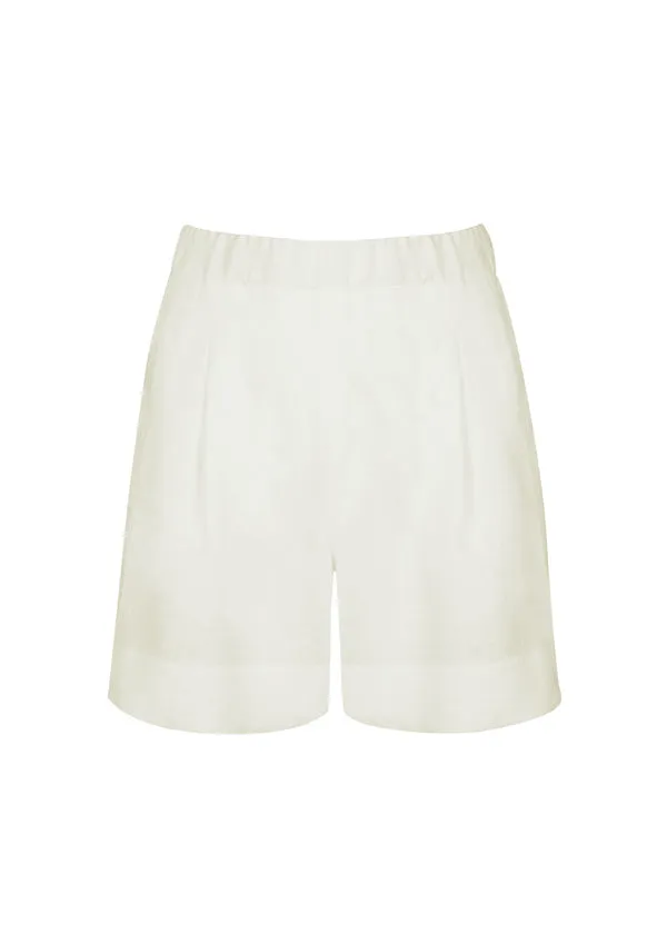 Zurich Short Lemon Organic Linen